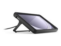 Nárazník na tablet - stojan - guma - čierna - pre Samsung Galaxy Tab A9
