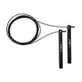 Švihadlo Speed Rope Black - GymBeam