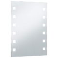 vidaXL Kúpeľňové nástenné zrkadlo s LED osvetlením 60x80 cm
