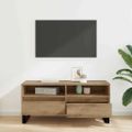 vidaXL TV skrinka 100 x 34,5 x 44,5 cm Remeselný dub