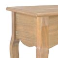 vidaXL Konzolový stolík s 2 zásuvkami 110x35x76 cm, kompozitné drevo