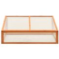 vidaXL Skleník 100x65x40 cm jedľové drevo
