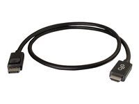 DP to HDMI Adapter Cable - M/M - Kábel DisplayPort - DisplayPort (M) do HDMI (M) - 91.4 cm - čierna
