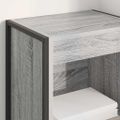 vidaXL Knižnica 40 x 30 x 189,5 cm Kompozitné drevo Sivý Sonoma