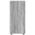vidaXL Úložné skrine 80 x 48 x 105 cm Kompozitné drevo Sivý Sonoma