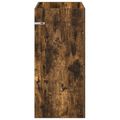 vidaXL Skriňa pod umývadlo do kúpeľne Dymový dub 78,5 x 37,5 x 81 cm