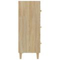 vidaXL Komoda dub sonoma 70x34x90 cm spracované drevo