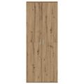 vidaXL Highboard 70 x 33.5 x 180 cm Kompozitné drevo Remeselný dub