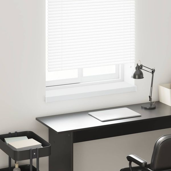 vidaXL Parapetné dosky Biela 60 x 20 x 4,5 cm PVC