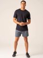 Pánske tričko Dynamic Black - Ryderwear, veľkosť M, veľkosť oblečenia M