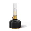 Retro petrolejová LED lampa čierna FLR-25 Forever Light