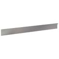 vidaXL Obrubník trávnika 30 ks 102 x 10 x 4 cm Oceľ Strieborná