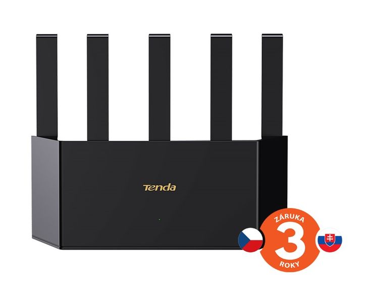 Tenda TE3L BE3600 WiFi 7 Mesh Router, 3570 Mb/s, 3x GWAN/GLAN, IPv6, VPN, WPA3, Wi-Fi+, CZ app