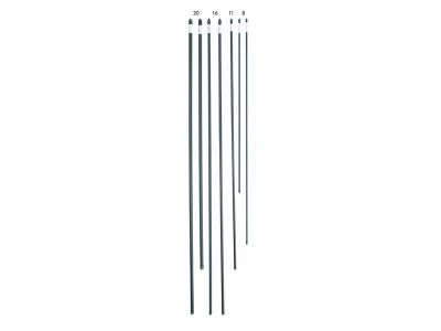 Tyč 11mm/150cm oceľ + PE