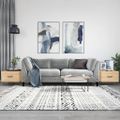 vidaXL Konferenčné stolíky 2 ks dub sonoma 50x50x40cm kompozitné drevo