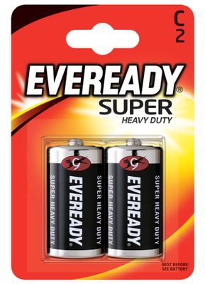 Energizer Eveready Super Heavy Duty C 2ks 7638900083606