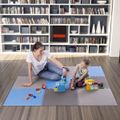 Ochranná puzzle podložka MP10 modrá-šedá