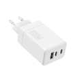 Nabíjačka Maxlife MXTC-08-65ACC PD QC 2x USB-C 1x USB 65W biela