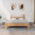 vidaXL Nočné stolíky 2 ks lesklé biele 50x46x50 cm spracované drevo