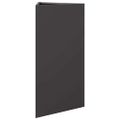 vidaXL Záhradné kvetináče 2 ks čierne trojuholník 40x34,5x75 cm oceľ
