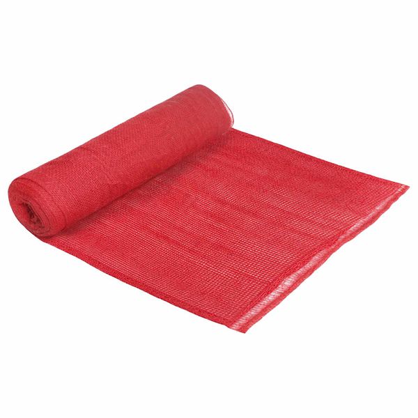 vidaXL Jutový rol Červená 160 x 2500 cm