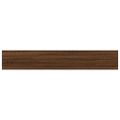 vidaXL Nástenné police 4 ks hnedý dub 60x10x1,5 cm kompozitné drevo