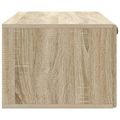vidaXL Nástenná TV skrinka 98 x 41 x 30 cm Dub sonoma Kompozitné drevo