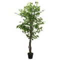 vidaXL Umelý fikusový strom 630 listov 120 cm zelený