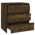 vidaXL Komoda hnedý dub 70x40x73,5 cm drevotrieska