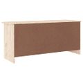 vidaXL Lavička na topánky ALTA 100x35x45 cm borovicový masív