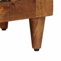 vidaXL Highboard Orech 40 x 33 x 110 cm Masívne mango drevo