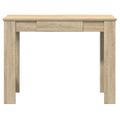 vidaXL Stôl dub sonoma 100x45x75 cm spracované drevo