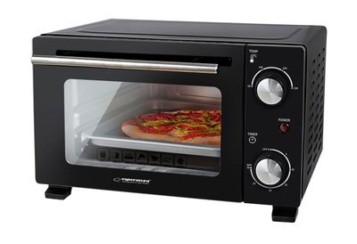Elektrická mini rúra čierna EKO007N CALZONE, 10L