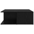 vidaXL Konferenčný stolík Čierny dub 80 x 80 x 31 cm Kompozitné drevo