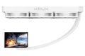Krux vodný chladič CPU HydroArc 360 / 3x120mm ARGB / customizovaný LCD / biely Krux vodný chladič CPU HydroArc 360 / 3x120mm ARGB / customizovaný LCD / biely