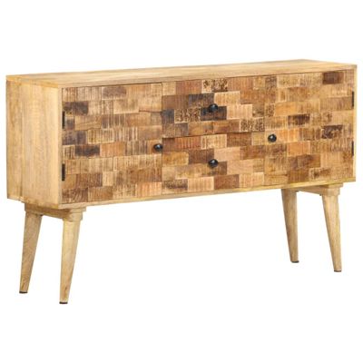 vidaXL Komoda 120x30x70 cm masívne mangovníkové drevo
