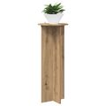 vidaXL Stojan na rastliny 2 ks Dub artisan Ø40 x 100 cm