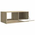 vidaXL Konferenčný stolík Dub sonoma 90 x 50 x 37 cm Kompozitné drevo
