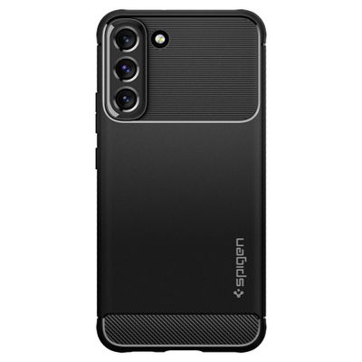 Spigen Rugged Armor puzdro na Samsung Galaxy S22 matne čierne