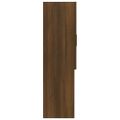 vidaXL Skrinka na práčku hnedý dub 70,5x25,5x90 cm