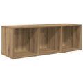 vidaXL Zostava TV skriniek 72 x 35 x 37 cm Hnedá Kompozitné drevo