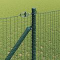 vidaXL Zváraný drôtový plot s hrotmi 10 x 1 m Oceľ s PVC povrchom