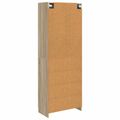 vidaXL Sada skríň 2 ks 66 x 34,5 x 87 cm Kompozitné drevo Dub sonoma