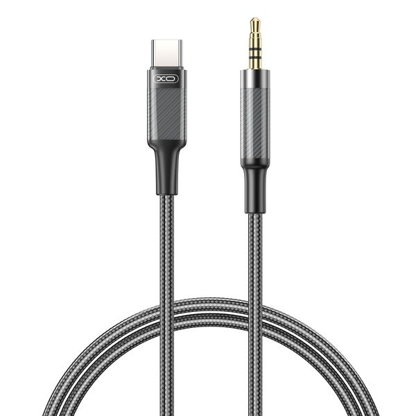 XO kábel audio NB-R279B USB-C - jack 3,5 mm 1,0 m čierny
