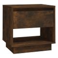 vidaXL Nočné stolíky 2 ks, tmavý dub 45x34x44 cm, kompozitné drevo