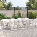 vidaXL Priehľadná plachta s okami 2x12 m Polyetylén