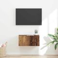vidaXL TV nástenná skriňa 60 x 31 x 29,5 cm Staré drevo