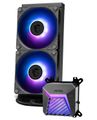 MSI vodný chladič CPU MAG CORELIQUID A15 240/ 2x 120mm ARGB fan Vodné chladenie, pre CPU, pre Intel i AMD, 2× 120mm ARGB ventilátor, socket 1700, 1851, AM5, AM4, čierny