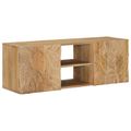 vidaXL Nástenný TV kabinet s poličkou s úložiskom 100 x 30 x 35 cm