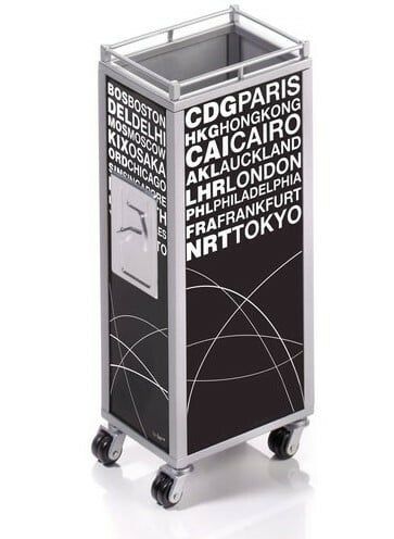 Troika MINI TROLLEY PHO07/BK držiak na perá a ceruzky